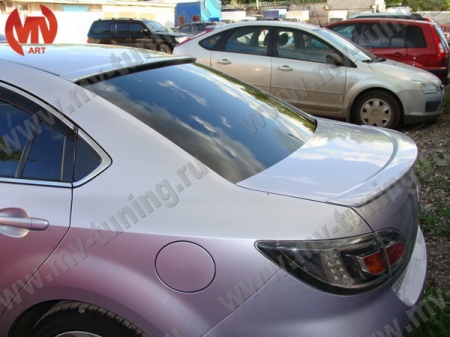 АБС-пластик Козырек на стекло Mazda 6 2008-2012 Sedan var №1